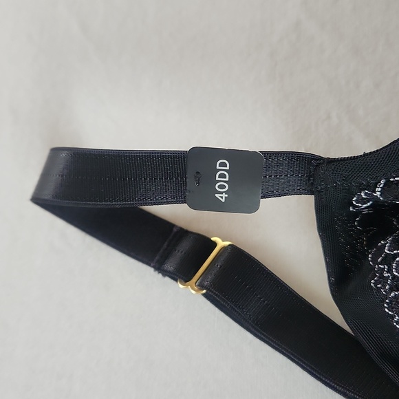 Ashley Graham Fatal Attraction Unlined Underwire Bra - Size 40DD or 40E - Picture 6 of 14